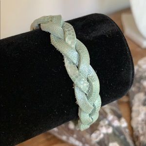 Sacred Arrow Leather Bracelet